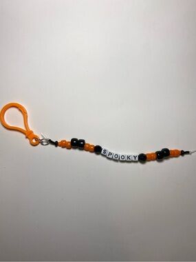 Spooky Halloween Kandi Keychain